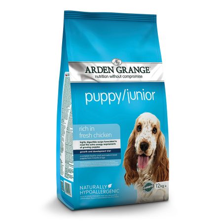 Arden Grange puppy / junior rich in fresh chicken