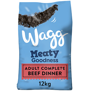 Wagg Meaty Goodness Adult Dog Food with Beef Dinner